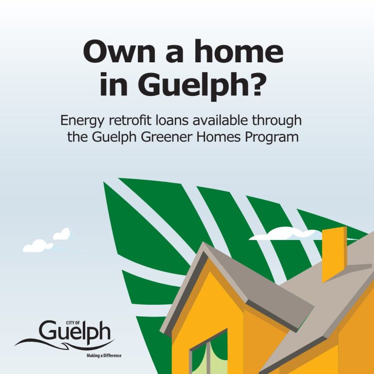 Guelph Greener Homes program